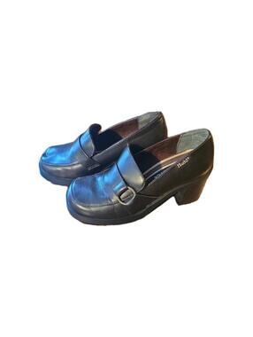 Y2k Mudd Chunky Platform Strappy Buckle chunky block Heels 6.5 Brown loyal